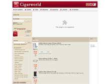 Tablet Screenshot of cigarworld.pt