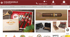 Desktop Screenshot of cigarworld.de